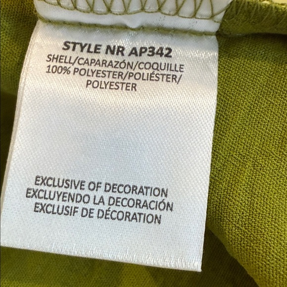 Parker Green and Gold Blouse - Picture 7 of 7